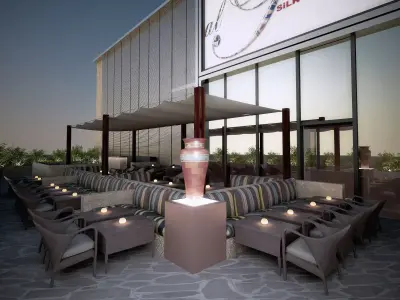 3D AlPasha project Restaurant 3D model purchase