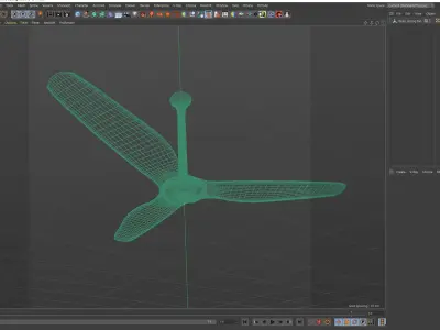 Haiku ceiling fan 3D model