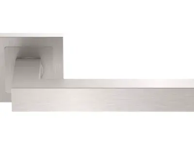 Eurospec Alvar Mitred Stainless Steel Door Handle 3D model