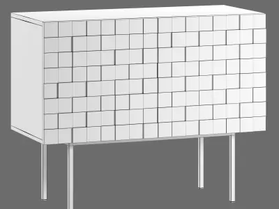 Sideboard Madria 2-door  3D model