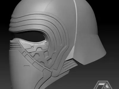 Star Wars - Kylo Ren Helmet 3D print model
