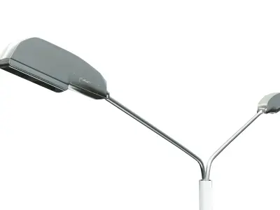 Street Light Low-poly 3D model