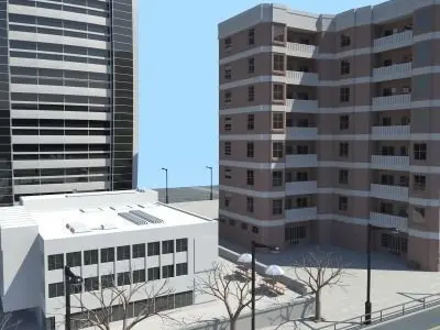 City Block 1 3D model