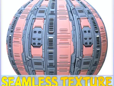 SciFi Seamless Texture Texture 13