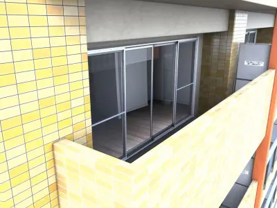 Japanese Apartment 3D model