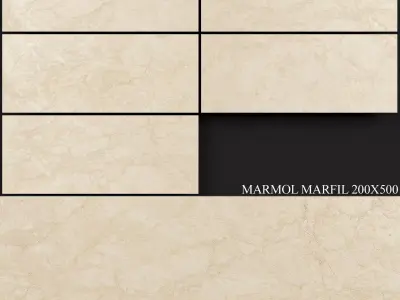 Keros Marmol Marfil 200x500 3D model