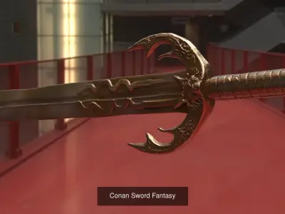 Conan Hyborian Collection 3D Model Pack