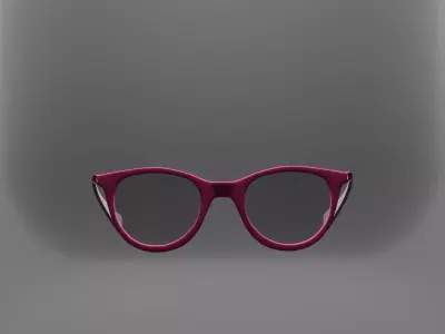 Polaroid Sunglasses 03 for Augmented Reality Low-poly 3D model