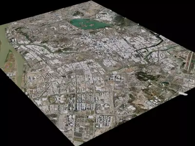 Nanjing - China 3D model