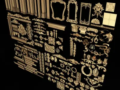  Collection of 170 Classic Carvings 06 