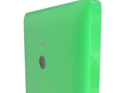Nokia XL Bright green 3D model
