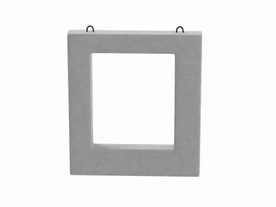 Concrete Facade 3D model