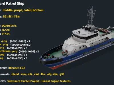  Coast Guard Patrol Ship 