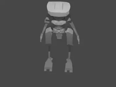 Cowboy robot  3D model