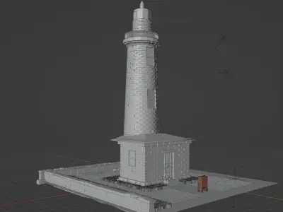 LightHouse SummerPocket Free 3D model