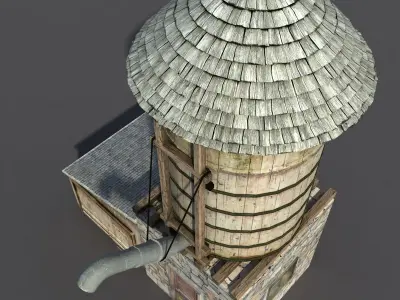 Water Tank 65 3D model