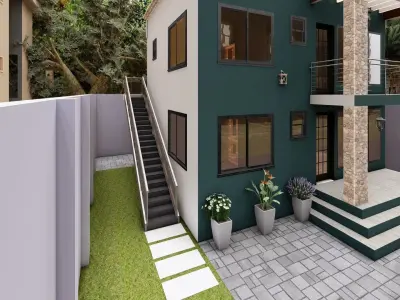 Luxurious Family Apartment 3D model