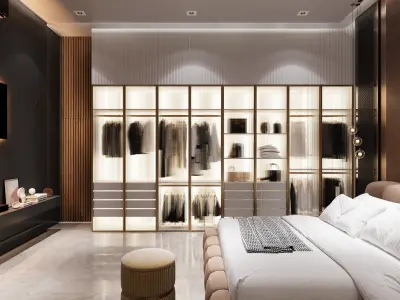 Architectural Interior house 3D model 3D model