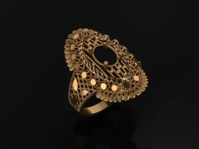 women fusion ring 3d print ultra light 3D print model