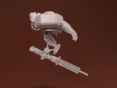 28mm Escort Drone - Wasp 3D print model