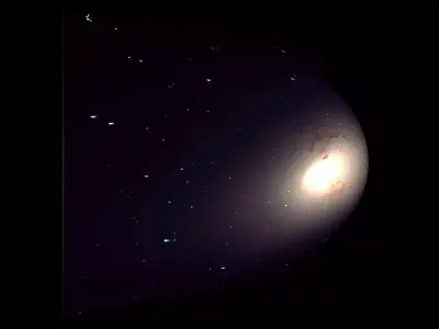 Elliptical Galaxy 3D model