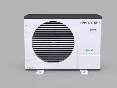 Generic Air Heat Pump T2 3D model