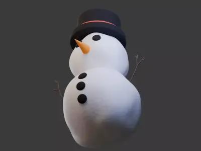  Gingerbread House  3D model