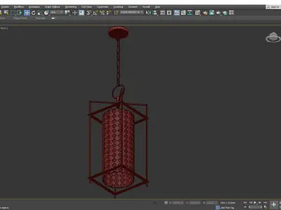 Esopus Pendant Low-poly 3D model