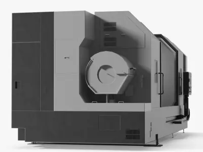  CNC Turning Center for Long Shaft Processing 