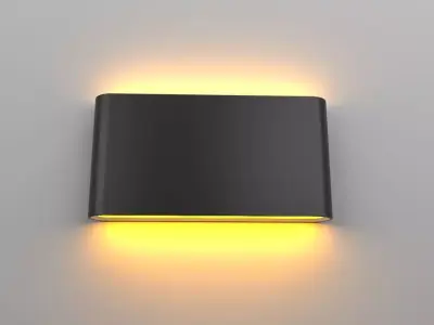 Outdoor Waterproof IP65  wall lamp 3D model