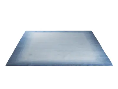 Bamboo and Wool Border Blue 3D model