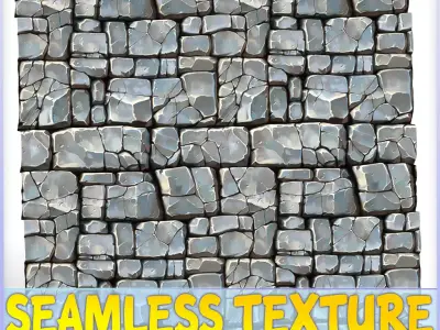Stylized Wall Seamless Texture Texture 113