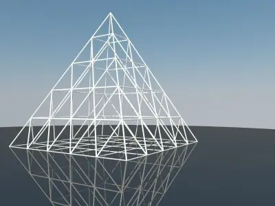 Pyramid object 3D model