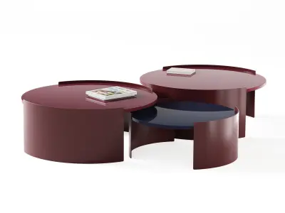 554 Bowy Coffee Table 3D model