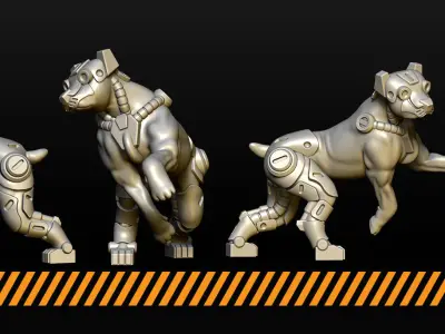 CyberDogs 3D print model