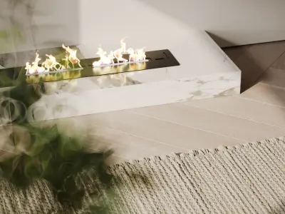 apartment interior scenes    3D model 9