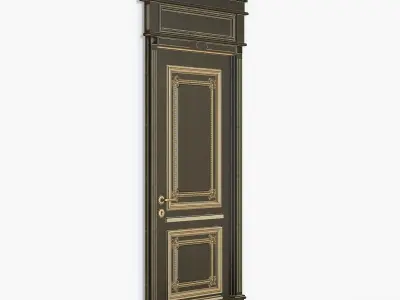 Classic door 3D model