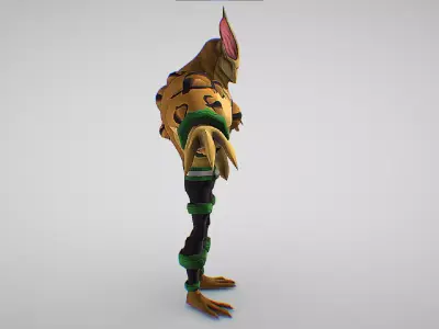 Eye Guy - DNA sample of an Opticoid - Ben 10 Omniverse Low-poly 3D model