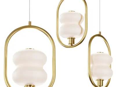 Lampatron ALDA RING pendant lamp 3D model