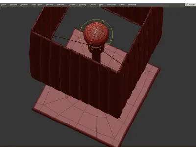 Bailey 24660 Low-poly 3D model