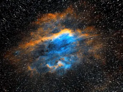 Clamshell Nebula 3D model