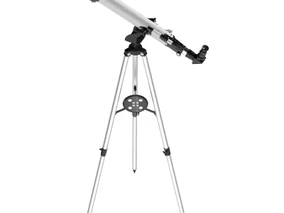 Telescope Sigeta Crux  Low-poly 3D model