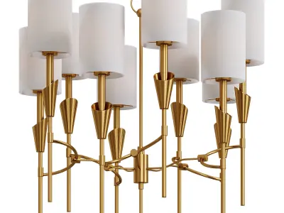TATE Chandelier by Lalume 3D model