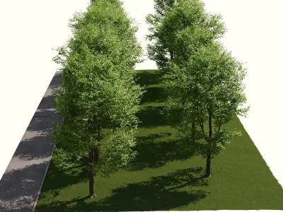 Landscape toolkit street 3D model