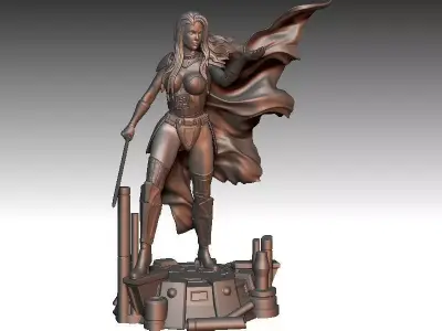 Lady Vader 3D print model