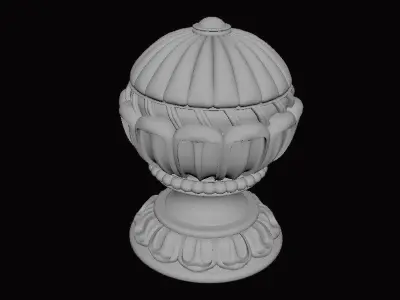 dekor chess piece 3D model