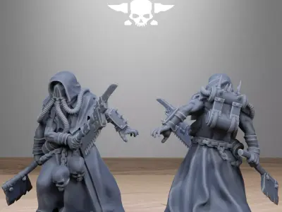 Corrupted Guard Butchers 3D print model