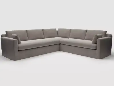 Robin Bruce Furniture Sylvie Sectional 3D model