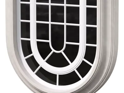 Architectural Classic Window 3D Model 16 3D model