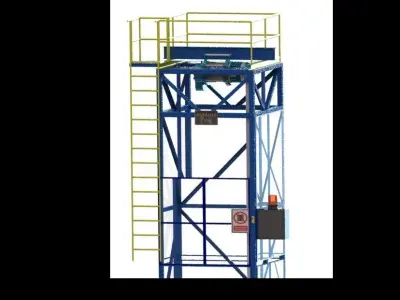 Freight Elevator model 3D model